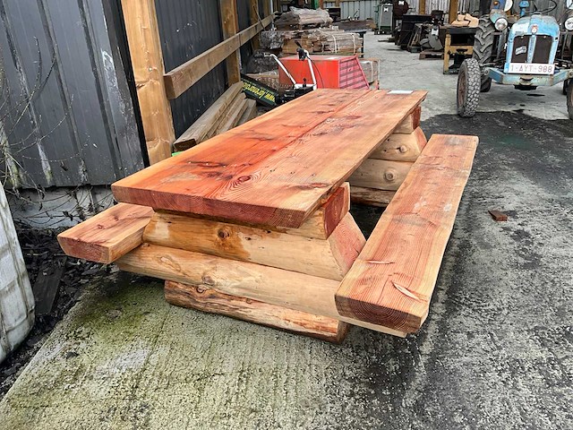 Massieve tuinbank (douglashout) - afbeelding 6 van  6