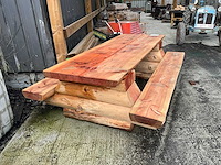 Massieve tuinbank (douglashout) - afbeelding 6 van  6