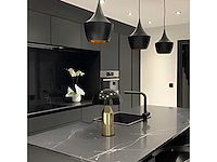 Massolo nachtlamp of tafellamp 35 x 50 cm zwart en goud - afbeelding 5 van  5