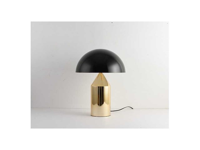 Massolo nachtlamp of tafellamp 35 x 50 cm zwart en goud - afbeelding 2 van  5