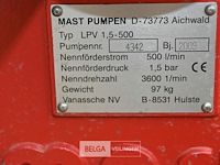 Mast afzuigpomp + kar - afbeelding 8 van  8