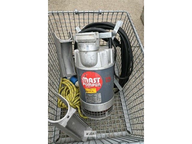 Mast dompelpomp + metalen kooi - afbeelding 3 van  4