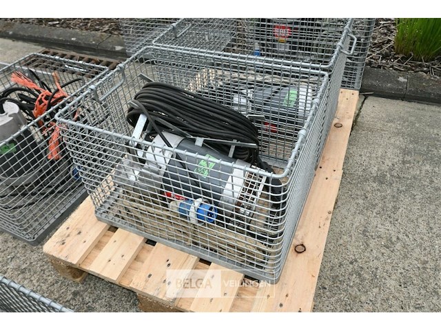 Mast dompelpomp + metalen kooi - afbeelding 1 van  4