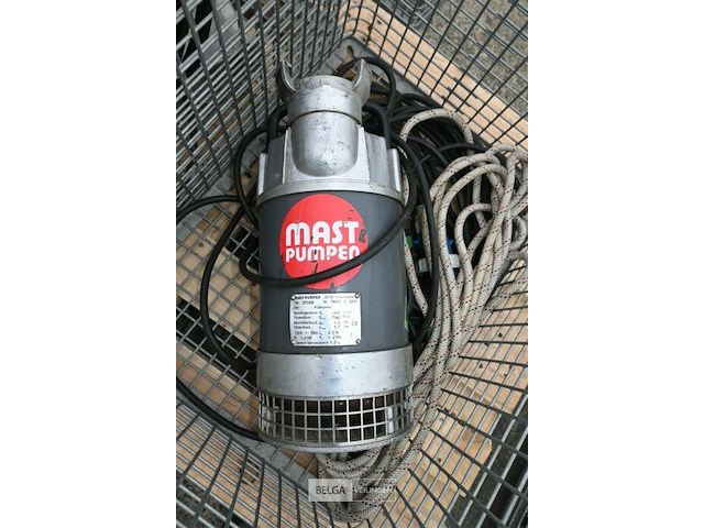 Mast dompelpomp + metalen kooi - afbeelding 4 van  5
