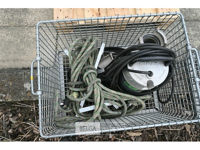 Mast dompelpomp + metalen kooi - afbeelding 2 van  5