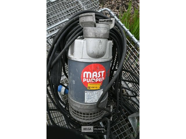 Mast dompelpomp + metalen kooi - afbeelding 4 van  5