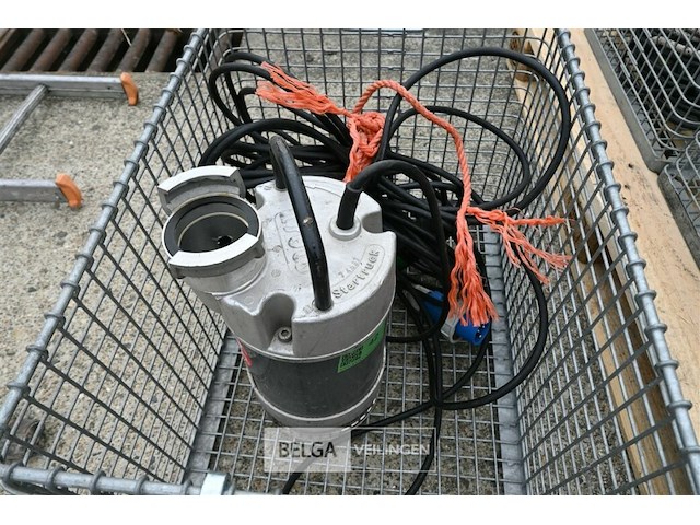 Mast dompelpomp + metalen kooi - afbeelding 2 van  4