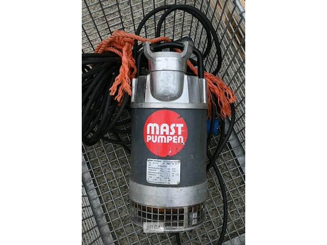 Mast dompelpomp + metalen kooi - afbeelding 3 van  4