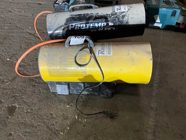 Master - protemp heater gasgestookt (2x) - afbeelding 1 van  3