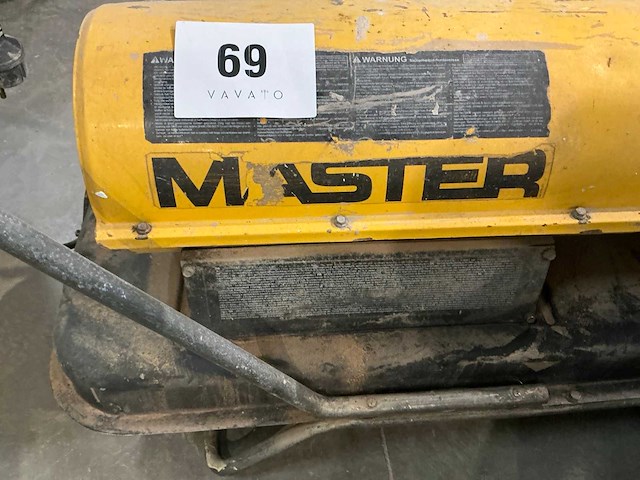 Master b100 ced verrijdbaar heteluchtkanon - afbeelding 2 van  4