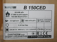 Master b150 ced heteluchtkanon - afbeelding 3 van  3