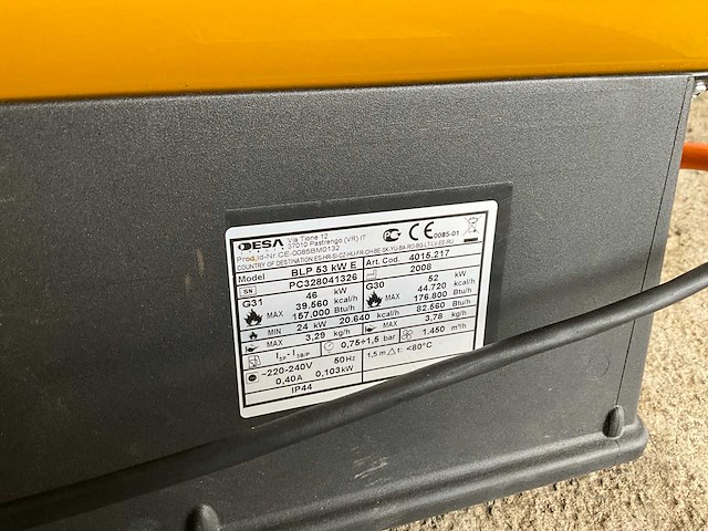 Master blp 53 heteluchtkanon - afbeelding 3 van  6