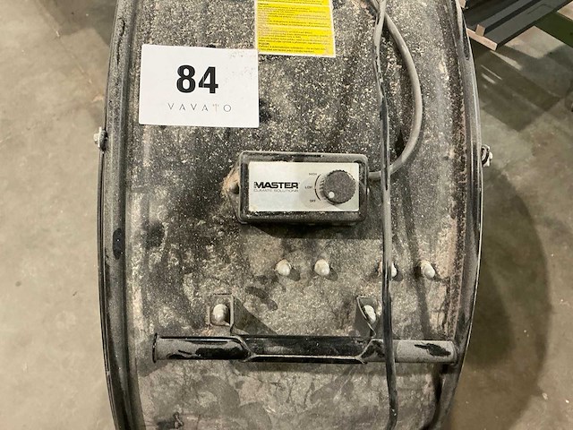 Master df 30p verrijdbare ventilator - afbeelding 2 van  4