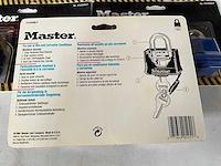Master lock 2-pack hangsloten blauw (5x) - afbeelding 3 van  3