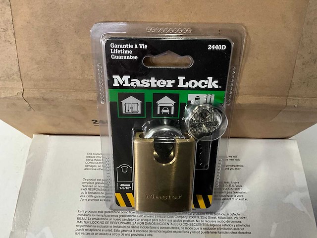 Master lock 2440d hangslot (24x) - afbeelding 2 van  3
