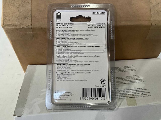 Master lock 2440d hangslot (24x) - afbeelding 3 van  3