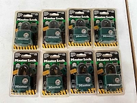 Master lock 313d hangslot groen (8x)