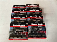 Master lock 4-pack hangsloten (8x)