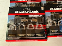 Master lock 4-pack hangsloten (8x) - afbeelding 2 van  4
