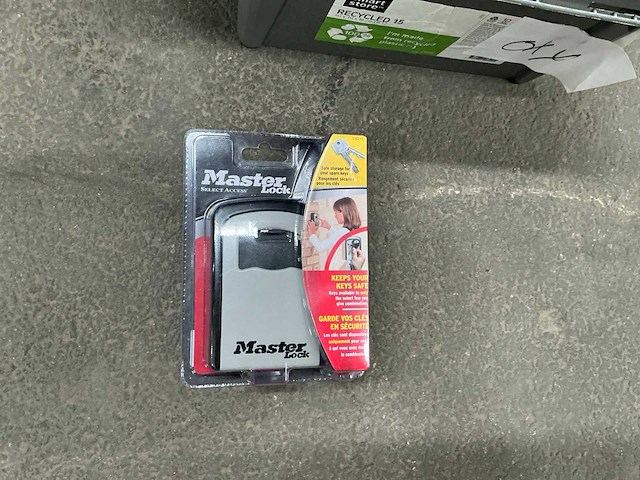 Master lock 5401d sleutelkluis (10x) - afbeelding 1 van  3