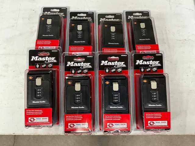 Master lock bagage vergrendelingsriem (8x) - afbeelding 1 van  4
