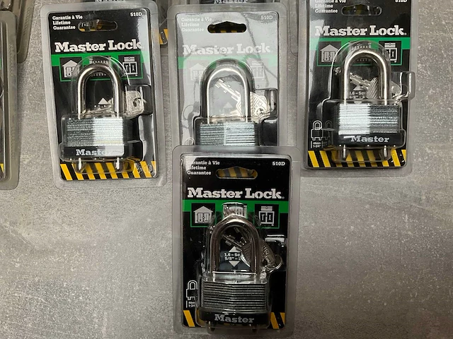 Master lock diverse hangsloten (12x) - afbeelding 3 van  5