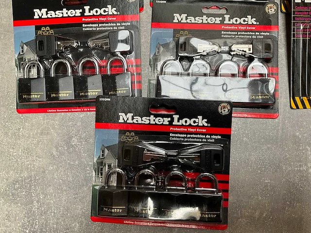 Master lock diverse multipack hangsloten (13x) - afbeelding 2 van  5