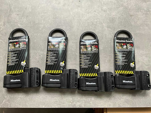 Master lock fiets/motor slot (4x) - afbeelding 1 van  6
