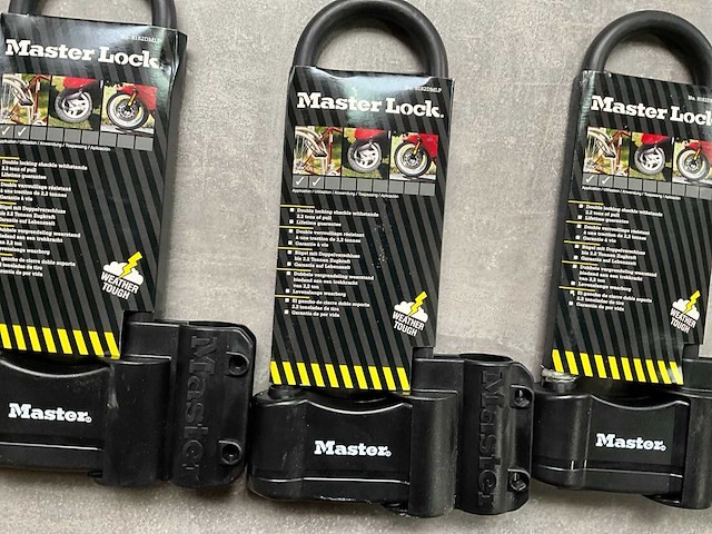Master lock fiets/motor slot (4x) - afbeelding 2 van  6