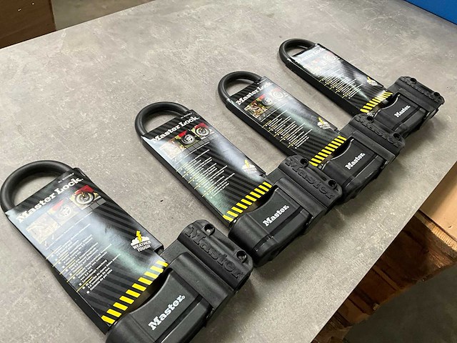 Master lock fiets/motor slot (4x) - afbeelding 4 van  6