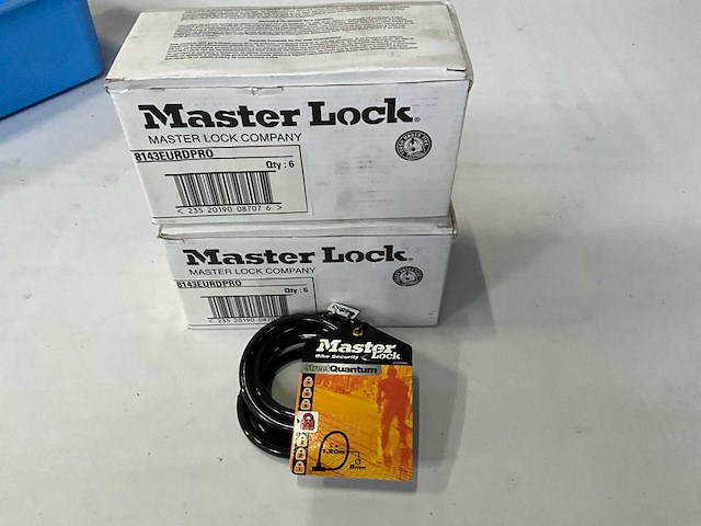 Master lock fietsslot 1,20m x 8 mm (12x) - afbeelding 1 van  3