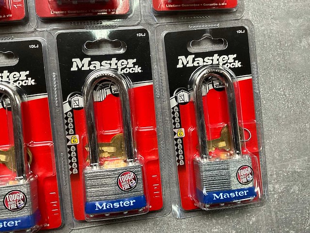Master lock hangslot 1dlj hangslot (6x) - afbeelding 2 van  3