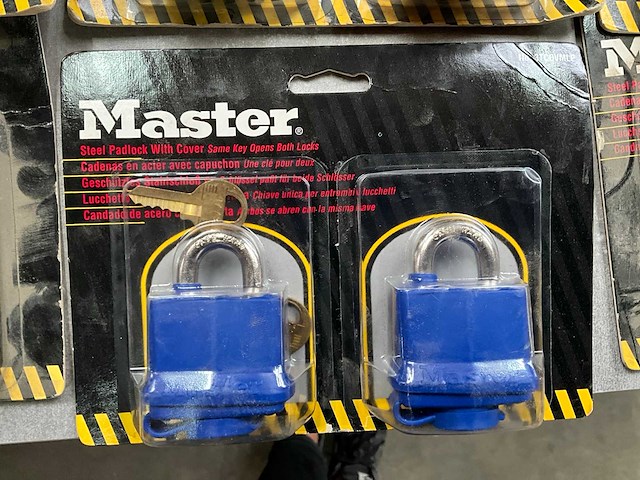 Master lock hangslot 2-pack (9x) - afbeelding 2 van  5