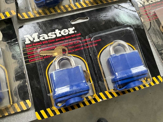 Master lock hangslot 2-pack (9x) - afbeelding 3 van  5