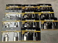 Master lock hangslot 2-pack geschikt voor boten, buitenboordmotoren, boot huizen (11x)