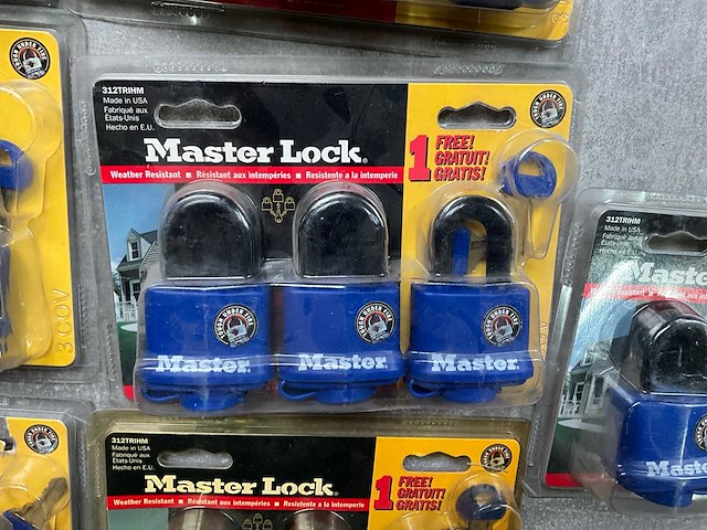 Master lock hangslot 3-pack (7x) - afbeelding 2 van  4