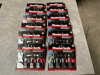 Master lock hangslot set van 4 stuks (12x)