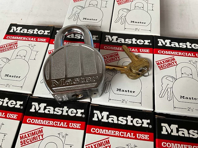Master lock maximum security hangslot (10x) - afbeelding 2 van  5