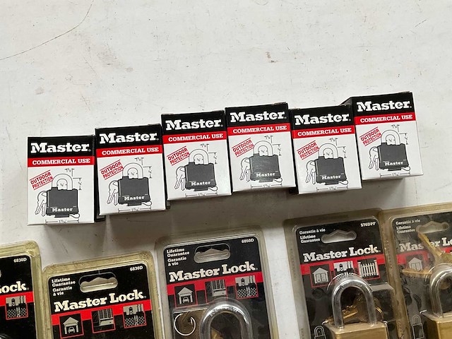 Master lock mix kavel hangsloten - afbeelding 3 van  5