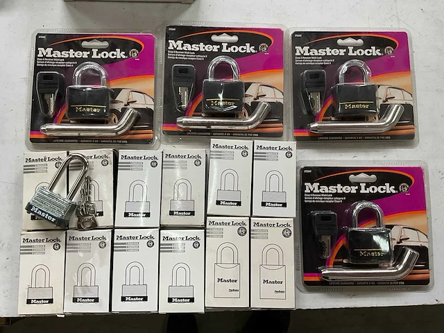 Master lock mix kavel hangsloten - afbeelding 4 van  5