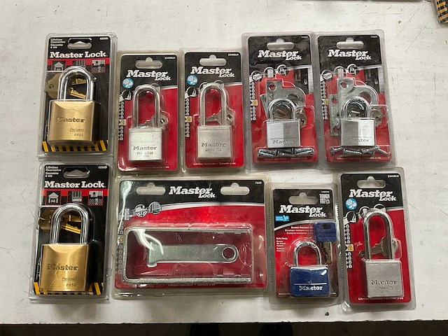 Master lock mix kavel sloten - afbeelding 1 van  6