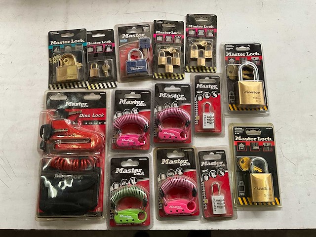 Master lock mix kavel sloten - afbeelding 1 van  7