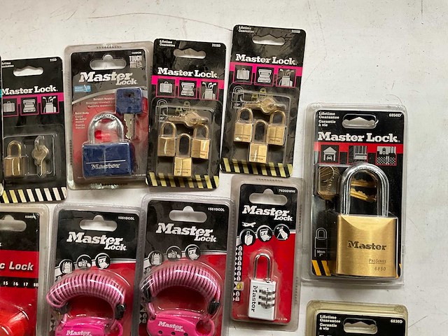 Master lock mix kavel sloten - afbeelding 3 van  7
