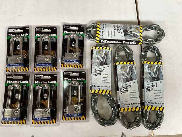 Master lock mix kavel sloten - afbeelding 1 van  5