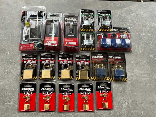 Master lock mix kavel sloten - afbeelding 1 van  7