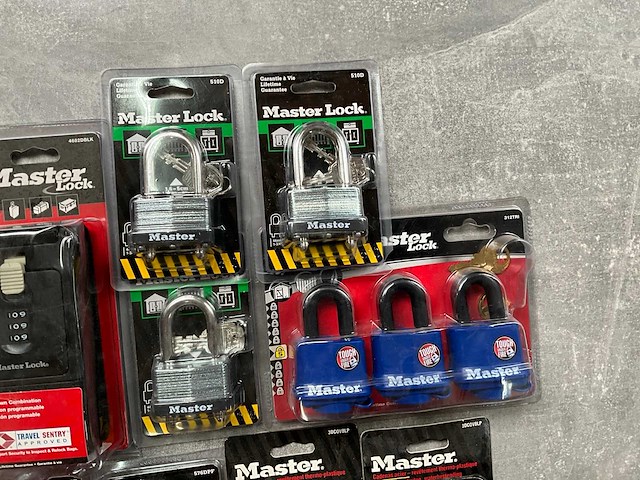 Master lock mix kavel sloten - afbeelding 3 van  7