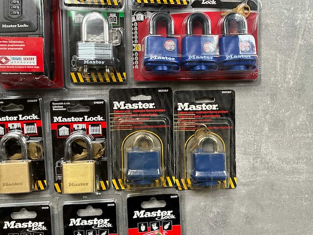 Master lock mix kavel sloten - afbeelding 4 van  7