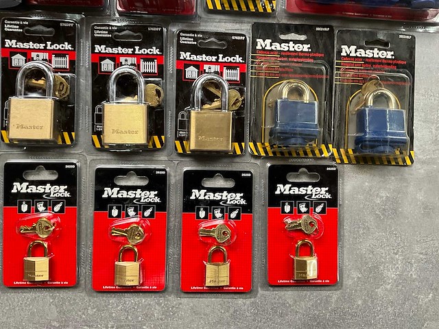 Master lock mix kavel sloten - afbeelding 5 van  7