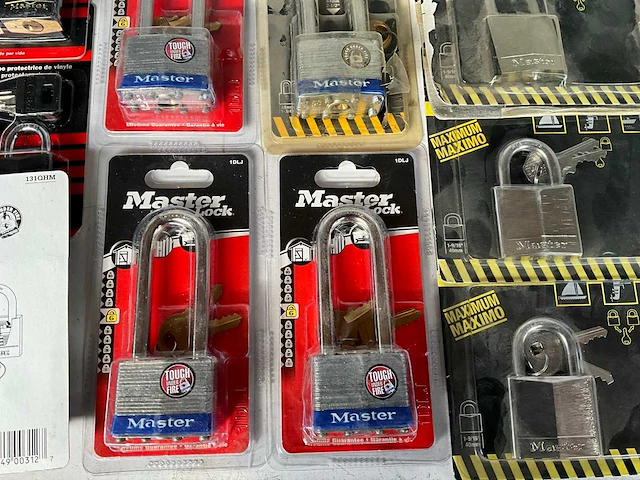 Master lock mix kavel sloten - afbeelding 4 van  7