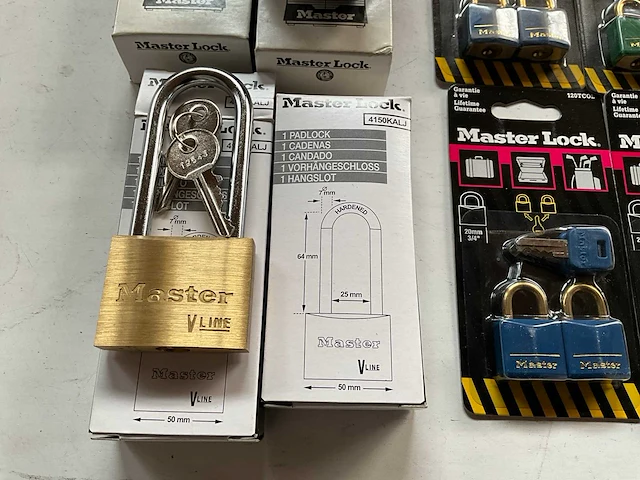 Master lock mix kavel sloten - afbeelding 2 van  5